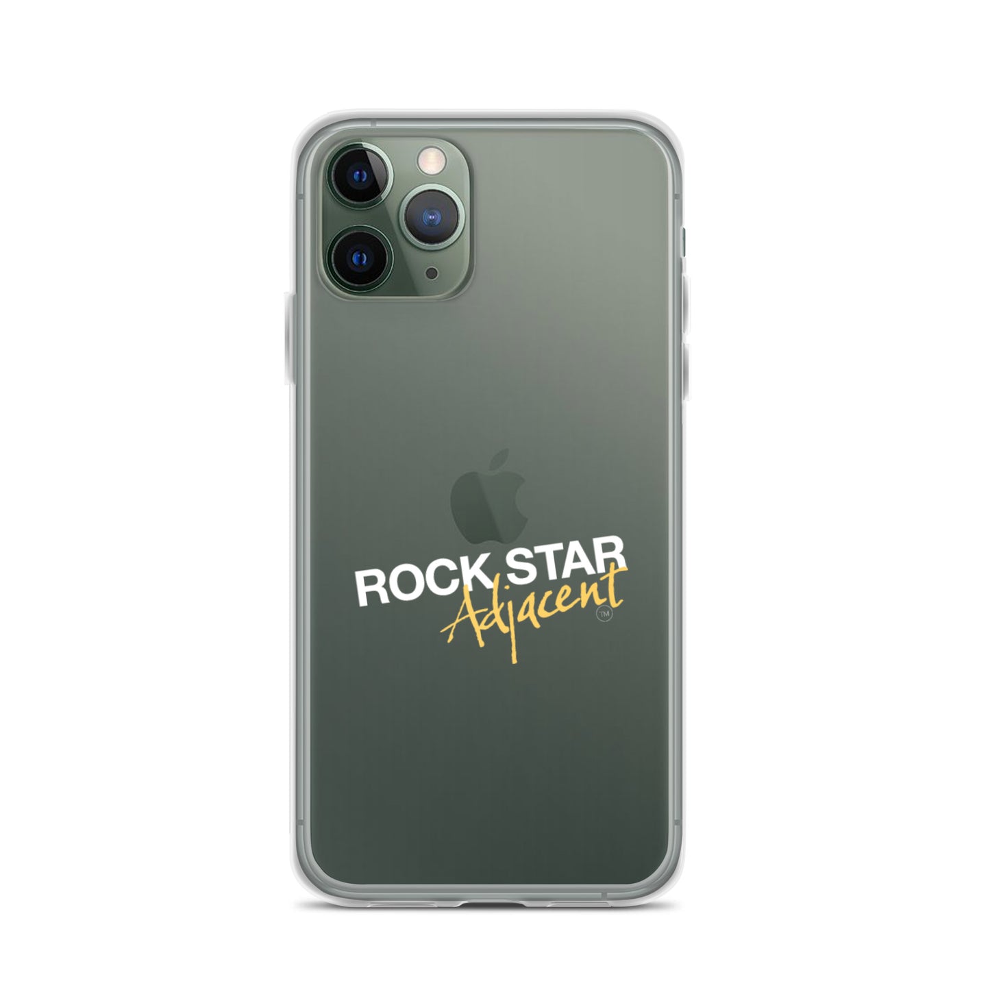 Rock Star Adjacent - Clear Case for iPhone®