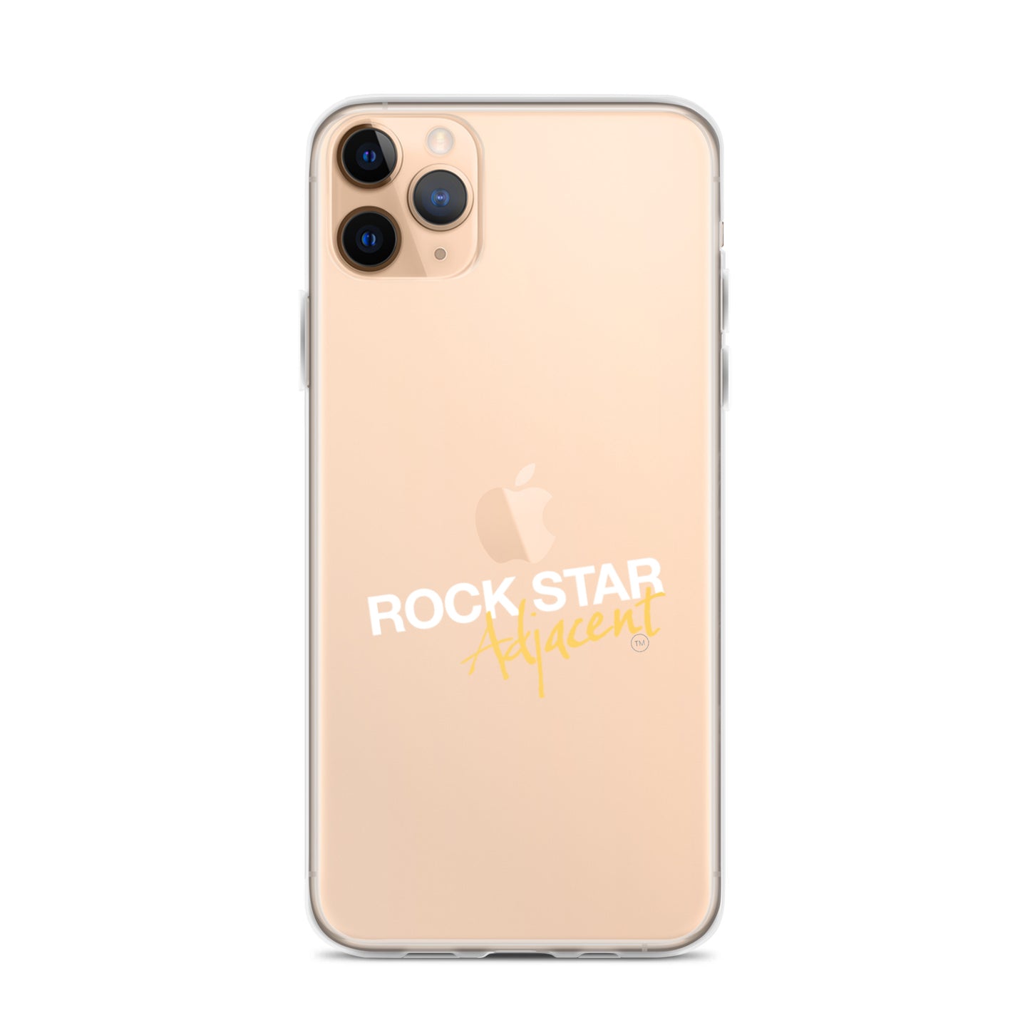 Rock Star Adjacent - Clear Case for iPhone®