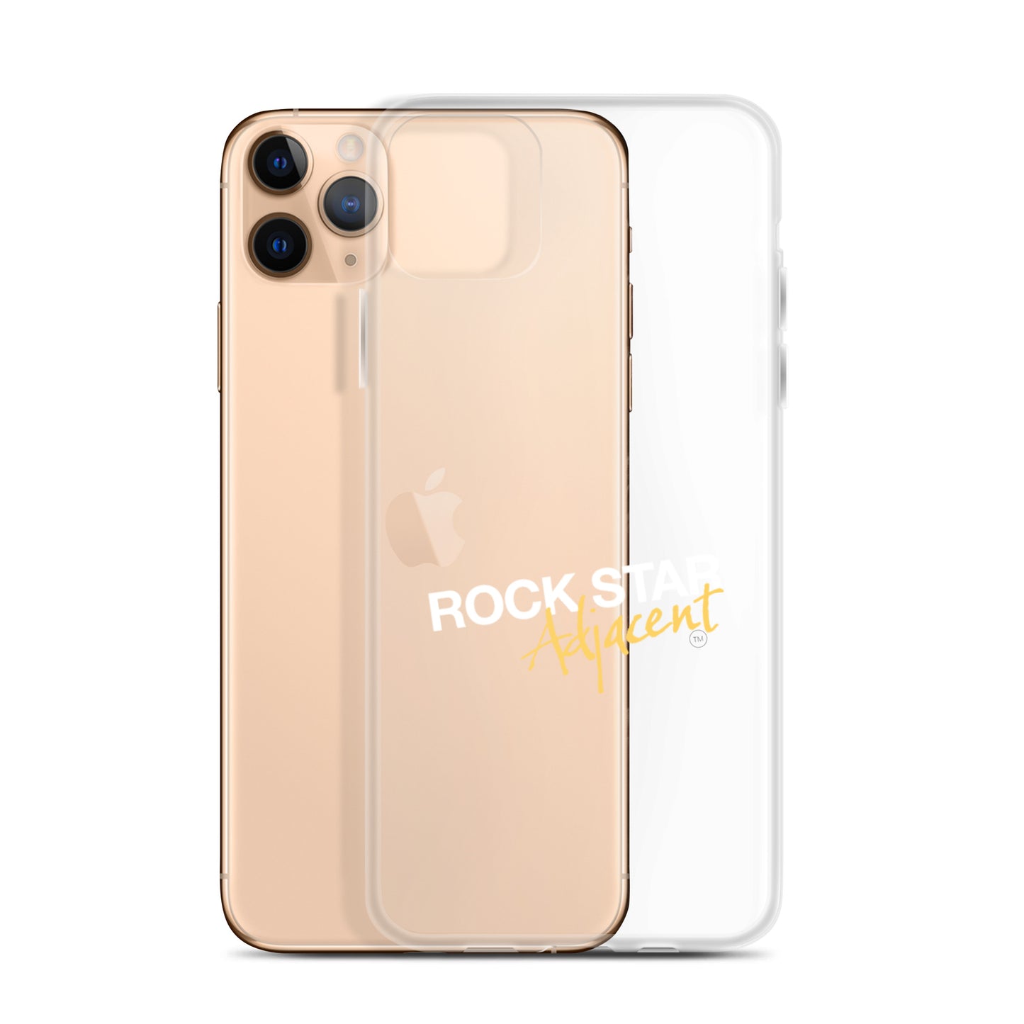 Rock Star Adjacent - Clear Case for iPhone®