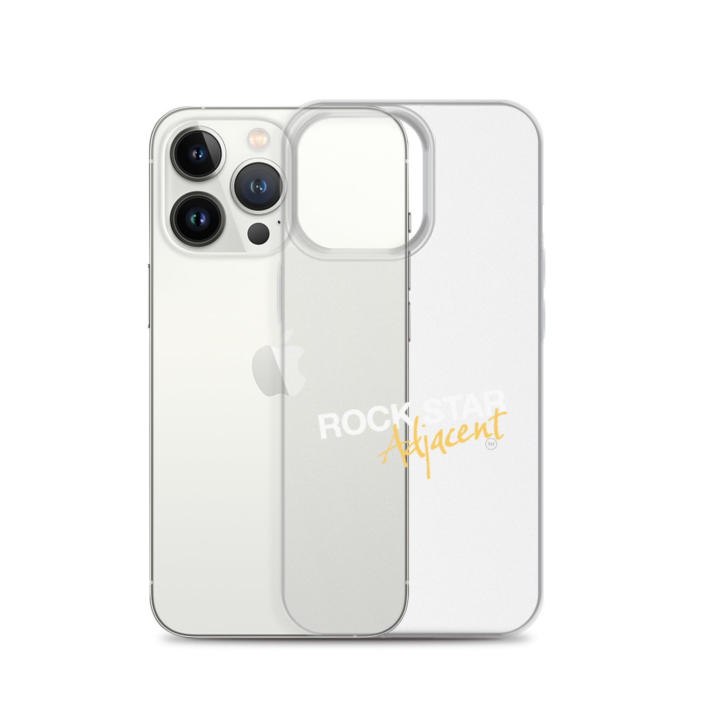 Rock Star Adjacent - Clear Case for iPhone®