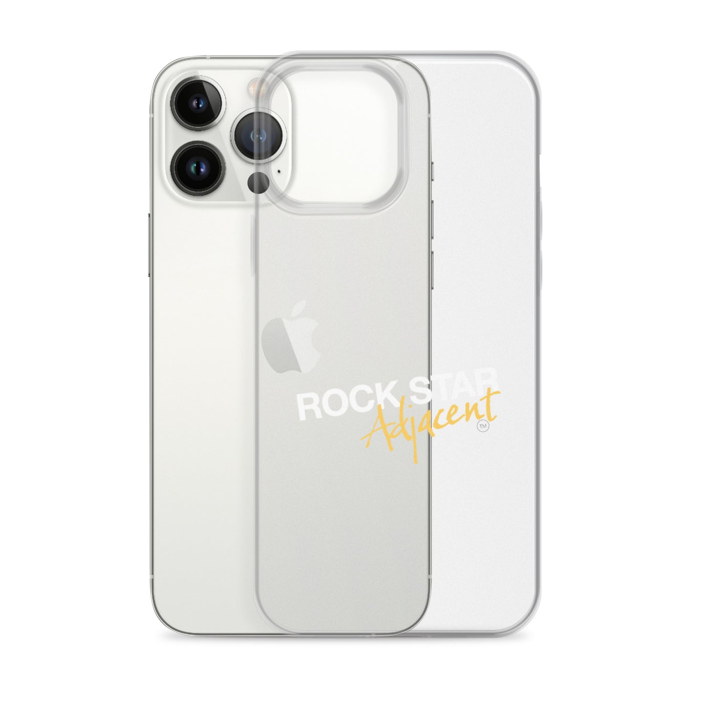 Rock Star Adjacent - Clear Case for iPhone®