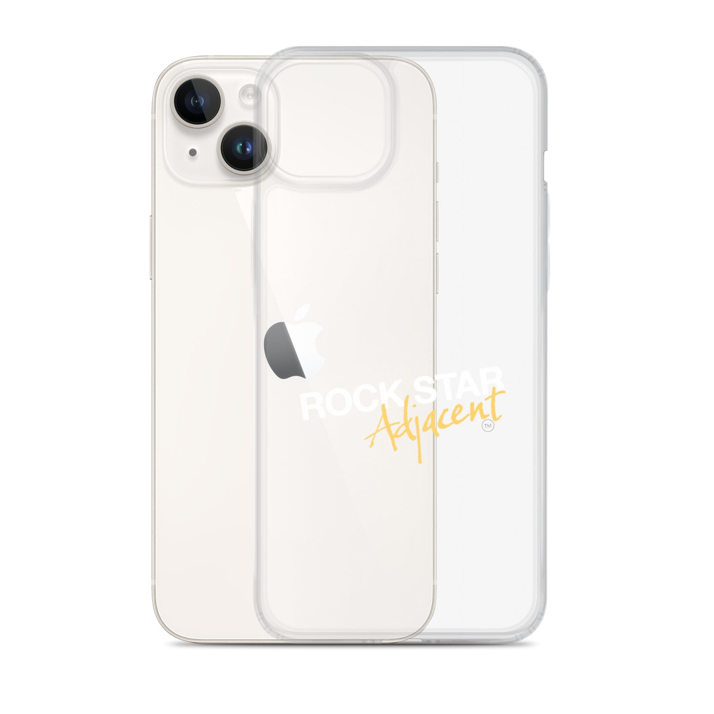 Rock Star Adjacent - Clear Case for iPhone®