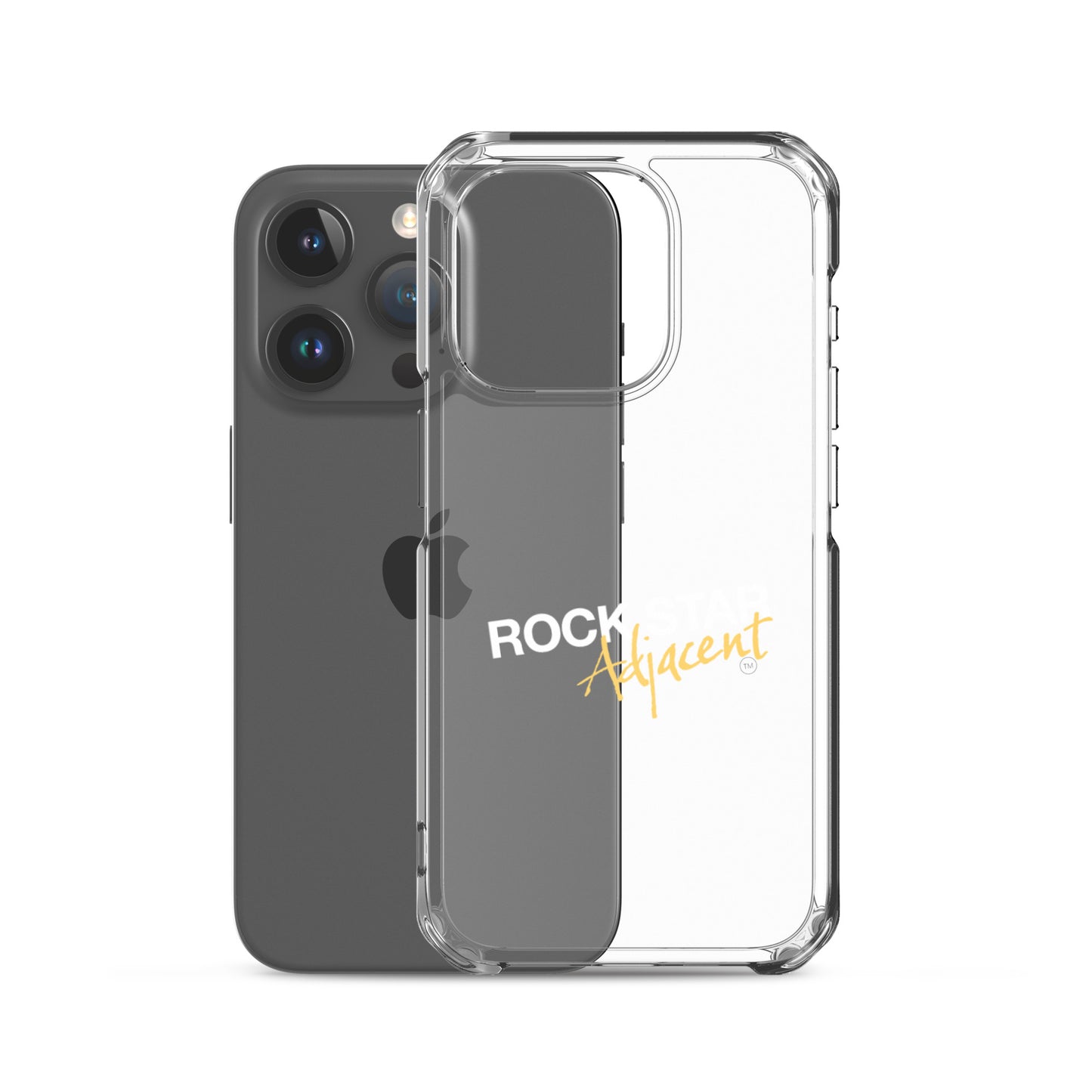 Rock Star Adjacent - Clear Case for iPhone®