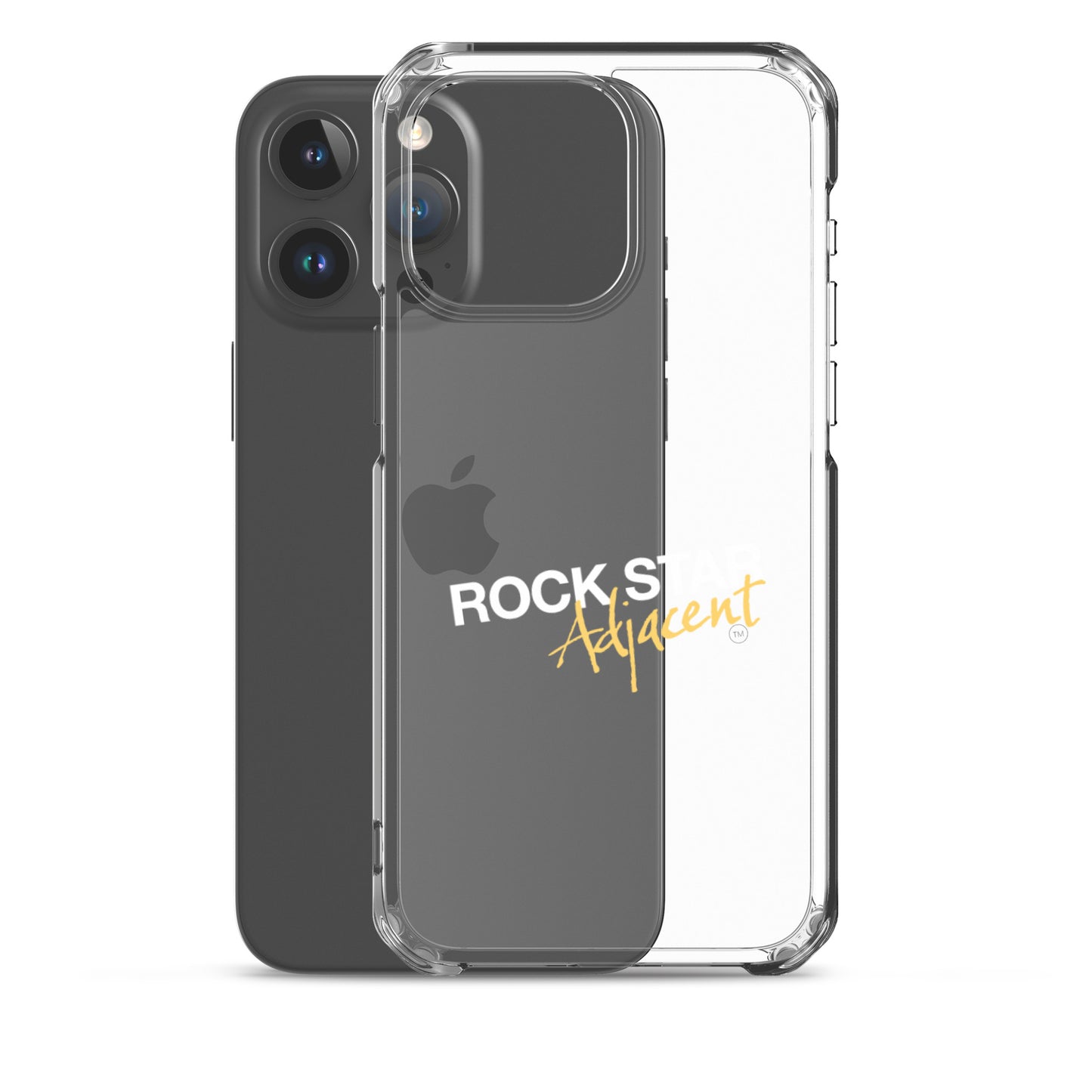 Rock Star Adjacent - Clear Case for iPhone®