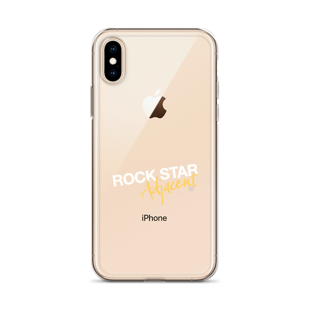 Rock Star Adjacent - Clear Case for iPhone®